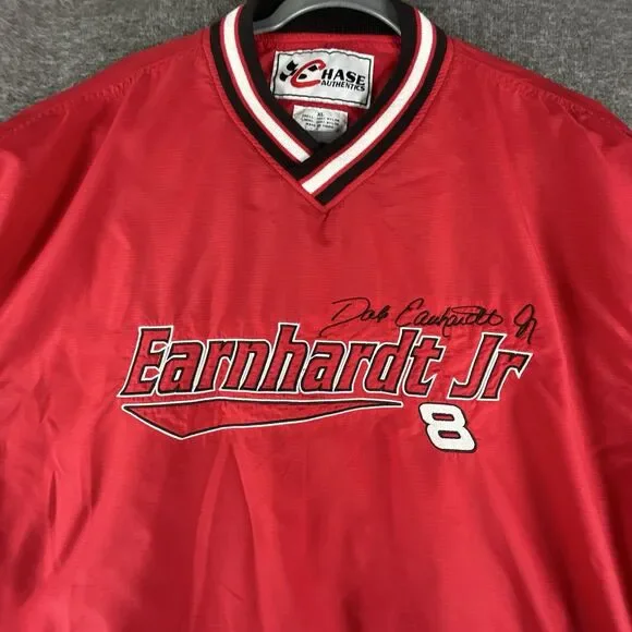 Vintage Dale Earnhardt Jr#8 Chase Authentics Racing Jacket Windbreaker Size XL - Picture 10 of 14